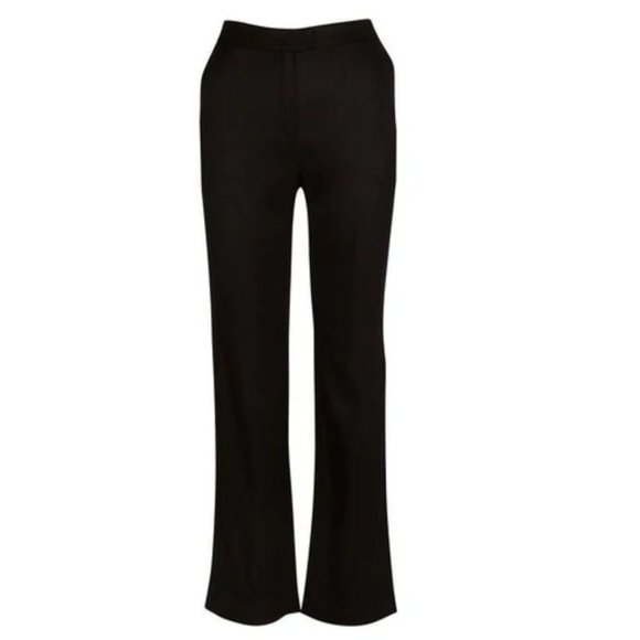 NWT WOMEN"S HOTTIE + LORD 100% COTTON BLACK MASON PANTS  CAREER WORKWEAR - Picture 1 of 1